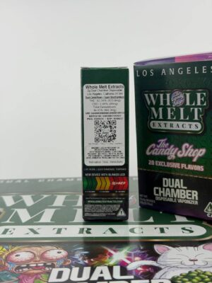 WHOLEMELT EXTRACTS 2G DUAL CHAMBER DISPOSABLE 
