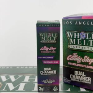 WHOLEMELT EXTRACTS 2G DUAL CHAMBER DISPOSABLE