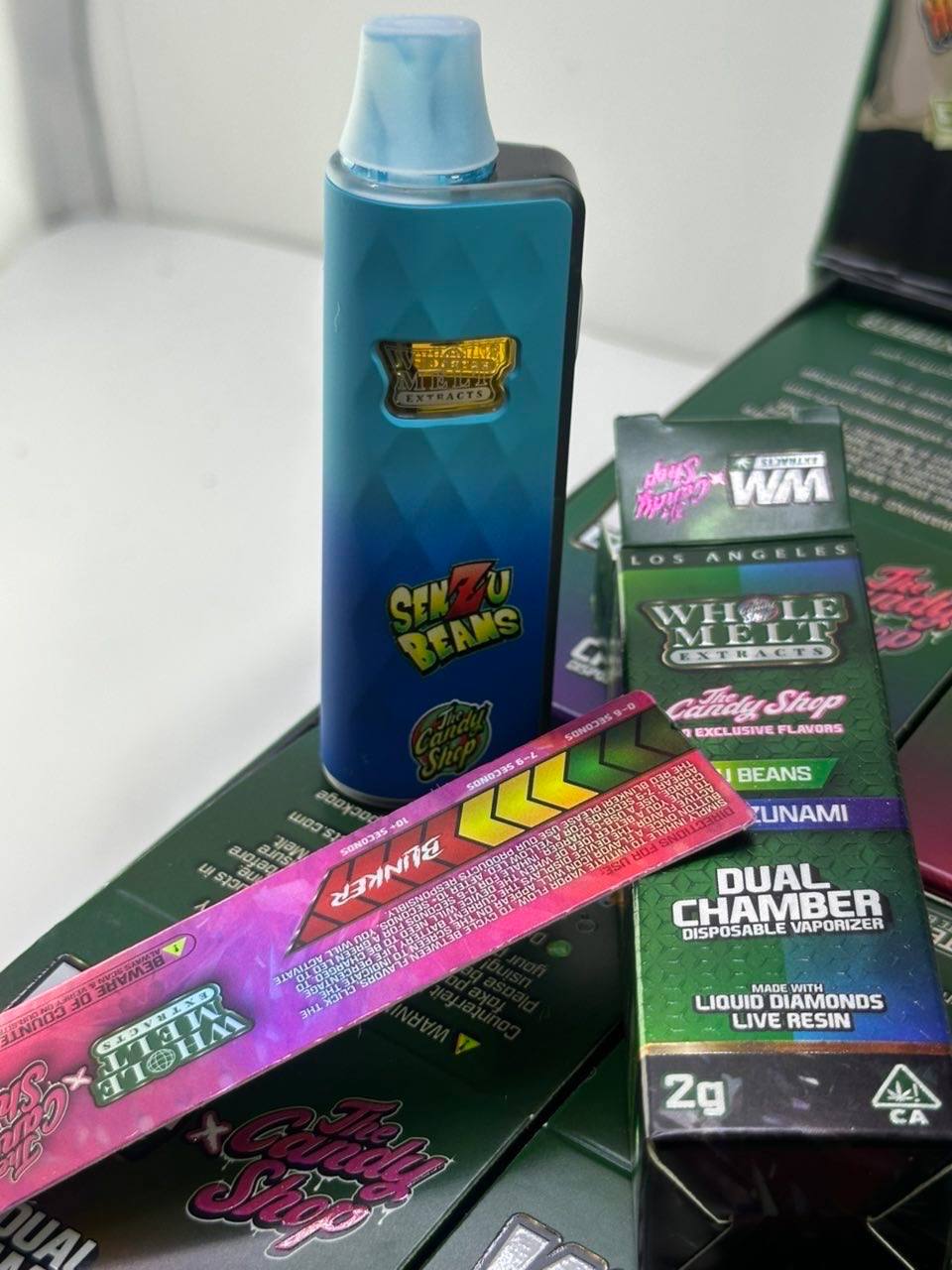 SENZU BEANS X TSUNAMI 2G DUAL CHAMBER SENZU BEANS X TSUNAMI 2G DUAL CHAMBER